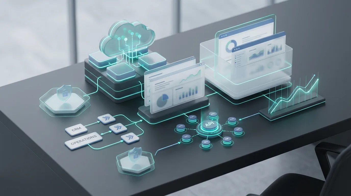 Custom software architecture and integration visualisation
